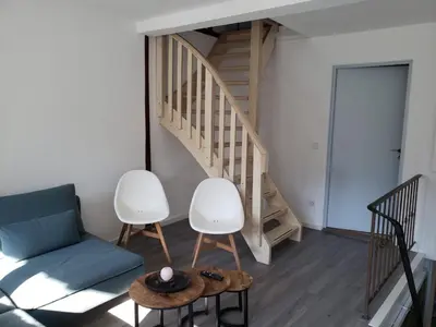 Ein Sitzbereich in der Unterkunft Haus Alte Metzgerei - im Herzen der Altstadt