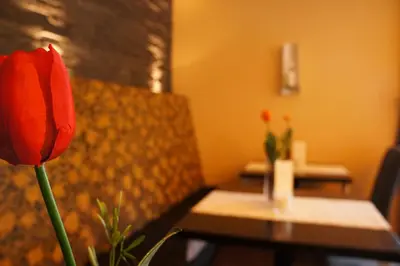 Ein Sitzbereich in der Unterkunft Moselhotel & Restaurant Zur Traube GmbH