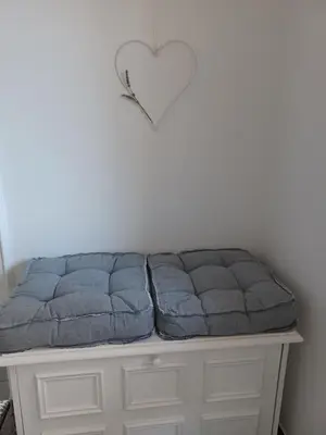 Ein Bett oder Betten in einem Zimmer der Unterkunft Lieblingsplatz