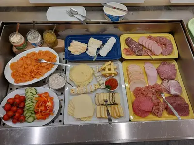 Essen im Hotel oder in der Nähe