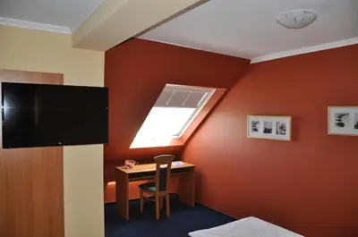 TV/Unterhaltungsangebot in der Unterkunft Hotel Café Ernst
