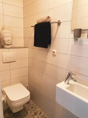 Ein Badezimmer in der Unterkunft Ring Residenz in Adenau direkt am Nürburgring