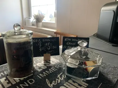 Essen in der Ferienwohnung oder in der Nähe