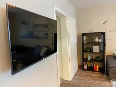 TV/Unterhaltungsangebot in der Unterkunft Ferienwohnung Kutscher