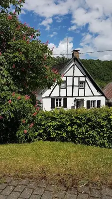 Ein Garten an der Unterkunft Landhaus Eifel