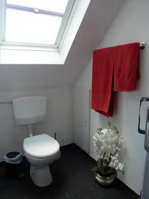 Ein Badezimmer in der Unterkunft Ferienwohnung Hanna