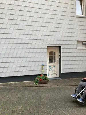 Grundriss der Unterkunft Modern mitten in der Stadt und doch sehr ruhig 2 Minuten zu Therme