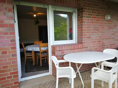 Ein Patio oder anderer Außenbereich in der Unterkunft Wunderschöne Aussicht garantiert