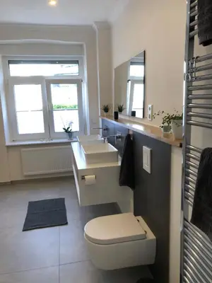 Ein Badezimmer in der Unterkunft MoselLiebe