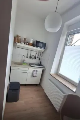 Küche/Küchenzeile in der Unterkunft Ziel