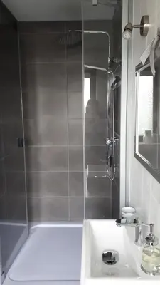 Ein Badezimmer in der Unterkunft bel-etage