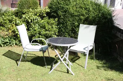 Ein Garten an der Unterkunft Ferienwohnungen-In-Bacharach