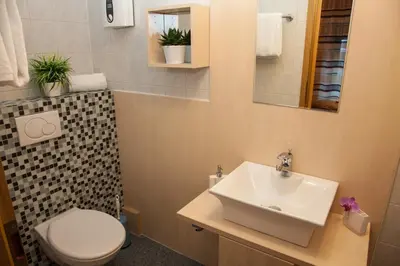 Ein Badezimmer in der Unterkunft Mosella Ferienwohnungen