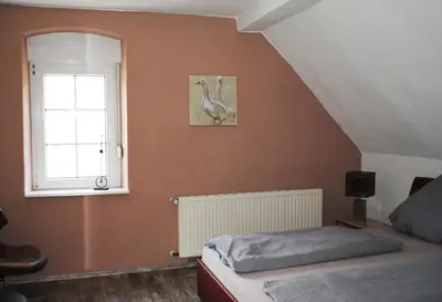 Ein Bett oder Betten in einem Zimmer der Unterkunft Moselena