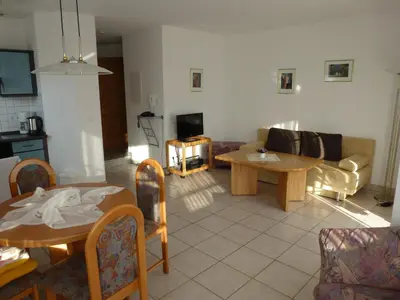 TV/Unterhaltungsangebot in der Unterkunft Ferienwohnung Sewenig