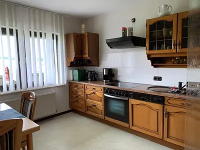 Küche/Küchenzeile in der Unterkunft Haus Sonnenschein