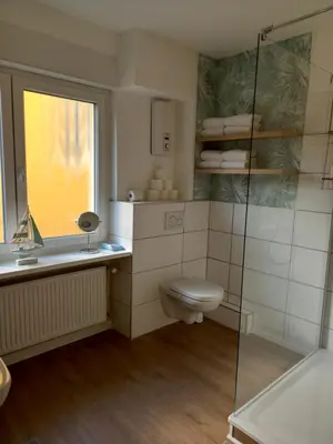 Ein Badezimmer in der Unterkunft Ferienhaus Heiner und Walter