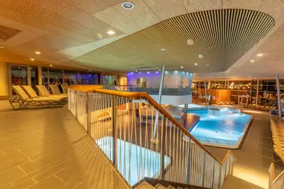 Der Swimmingpool an oder in der Nähe von Emser ThermenHotel