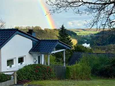 Naturlandschaft in der Nähe des Ferienhauses