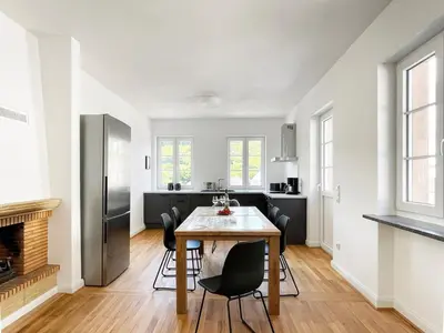 Küche/Küchenzeile in der Unterkunft Villa Burglay