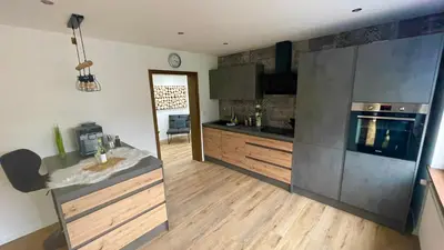 Küche/Küchenzeile in der Unterkunft Villa Vorkastell