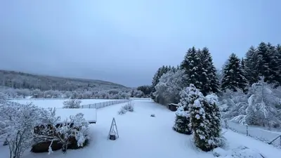 Villa Vorkastell im Winter