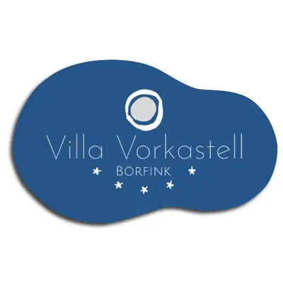 Ein Zertifikat, Auszeichnung, Logo oder anderes Dokument, das in der Unterkunft Villa Vorkastell ausgestellt ist