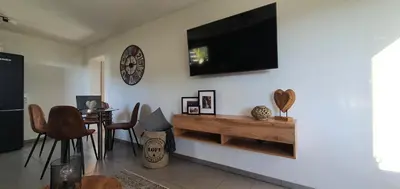 TV/Unterhaltungsangebot in der Unterkunft Ferienwohnung MaarBurg