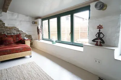 Ein Sitzbereich in der Unterkunft House Kellisch 1822