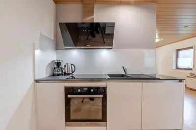 Küche/Küchenzeile in der Unterkunft Ferienwohnung Kardinalsberg Bernkastel-Kues