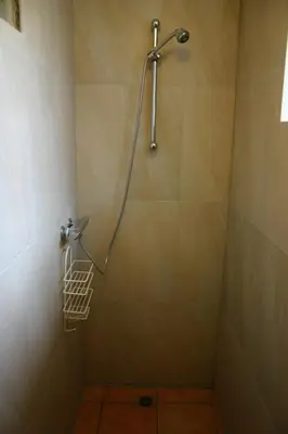 Ein Badezimmer in der Unterkunft Ferienhaus Rehblick