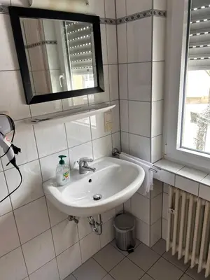 Ein Badezimmer in der Unterkunft Hotel & Restaurant Dalmacija Polch