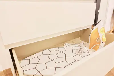 Ein Bett oder Betten in einem Zimmer der Unterkunft Modernes Studio-Apartment mit privatem Stellplatz für bis zu 4 Personen nähe Mosel & Weinberge und stadtnah