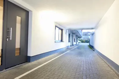 Grundriss der Unterkunft Modernes Studio-Apartment mit privatem Stellplatz für bis zu 4 Personen nähe Mosel & Weinberge und stadtnah