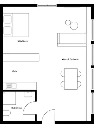 Grundriss der Unterkunft Turteltäubchen am Taubenhaus Residenz Moselliebe