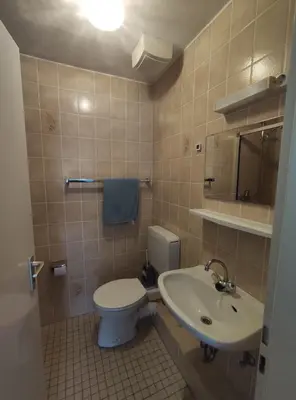 Ein Badezimmer in der Unterkunft Gasthaus L&A Kunz