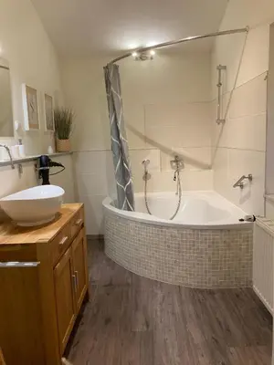 Ein Badezimmer in der Unterkunft Fewo-Eifelfroh