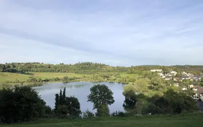 Naturlandschaft in der Nähe des Ferienhauses