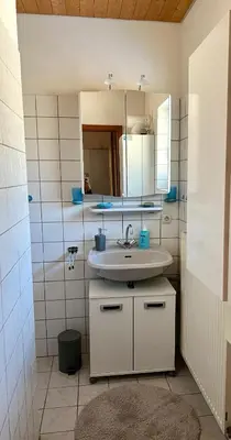 Ein Badezimmer in der Unterkunft Kleine Eifelperle Gönnersdorf