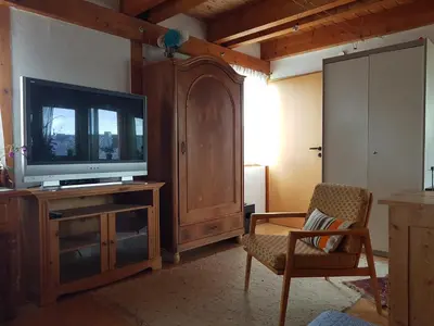 TV/Unterhaltungsangebot in der Unterkunft Zentrale Ferienwohnung auf dem schönen Hunsrück