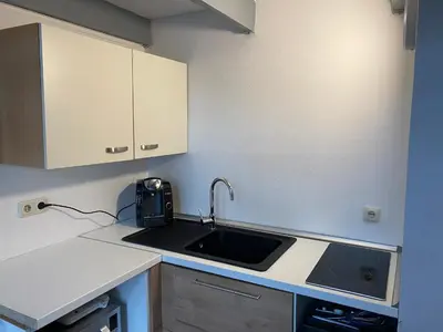 Küche/Küchenzeile in der Unterkunft Maisonette Taunusblick 317