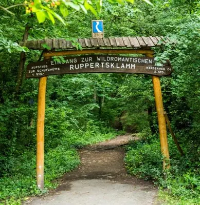 Naturlandschaft in der Nähe der Ferienwohnung