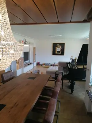 TV/Unterhaltungsangebot in der Unterkunft Ferienwohnung Haus Weitblick