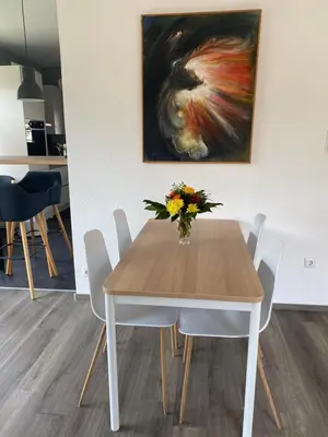 Grundriss der Unterkunft Ferienwohnung Bienengarten