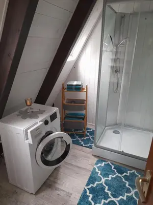Ein Badezimmer in der Unterkunft Haus Eifel