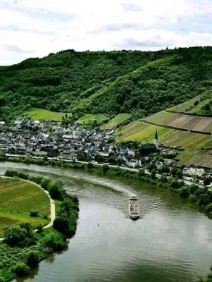 Naturlandschaft in der Nähe des Ferienhauses