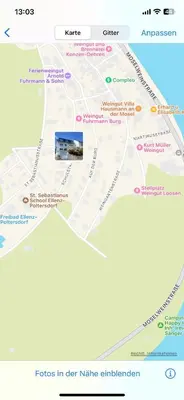 Grundriss der Unterkunft Tarrazza Ferienwohnungen Erpeldinger