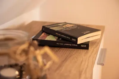 Die Bibliothek im Ferienhaus