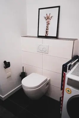 Ein Badezimmer in der Unterkunft Stilvolles City-Loft mit privatem Whirlpool