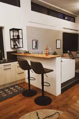 Küche/Küchenzeile in der Unterkunft Stilvolles City-Loft mit privatem Whirlpool